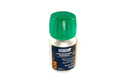 DINITROL 538 PLUS black 30ml Glass and Pinchweld Primer Bottle with Daubers