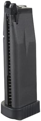 GoldenBall KJW Metal Slide KP-08 1911 CO2 Gas Blow Back Airsoft Pistol - Black