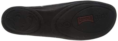 Camper Women's Right Nina K200387 Ballet Flat, Black, 38 Eu/8 M Us #TOP3