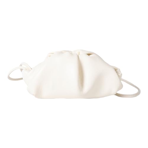 Sac à main pour femme en cuir souple plissé artisanal