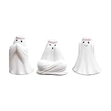 statue ghost di halloween giardine figurina figurina spooky ghost statue (ghost ghost)