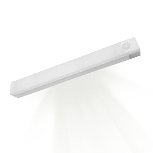 Luz del sensor de movimiento LED - lámpara de noche inalámbrica, luz de pared a batería | Clamp de iluminación activado por PIR, en la luz nocturna nocturna, sensor automático magnético