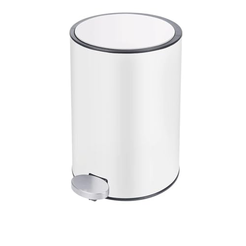 Cubo de basura con pedal que soluciona las manchas de grasa en la cocina