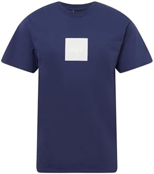 HUF Essentials Box Logo Men’s Short Sleeve T-Shirt - Slim-Cut 100% Cotton Tee