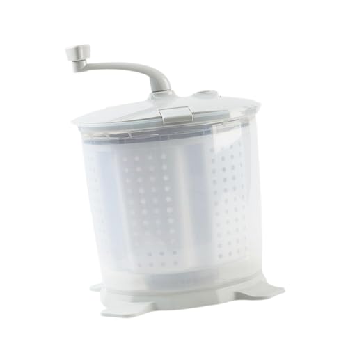 KESOTO Hand Cranked Washing Machine, Manual Clothes Washer Hand Crank Washer and Dryer for Dorms