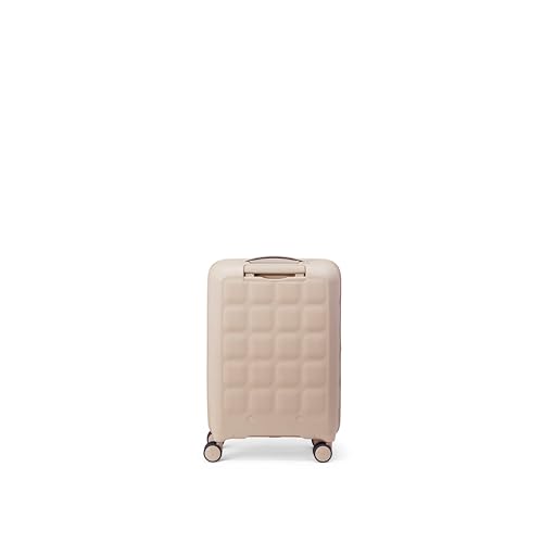 Image of American Tourister Bitbloc | Cabin Trolley Bag (55.5 cm) | 34 Ltrs | 360 8 Wheel Spinner | Hard Case | Recessed TSA Lock | 3 Years Global Warranty | Coffee