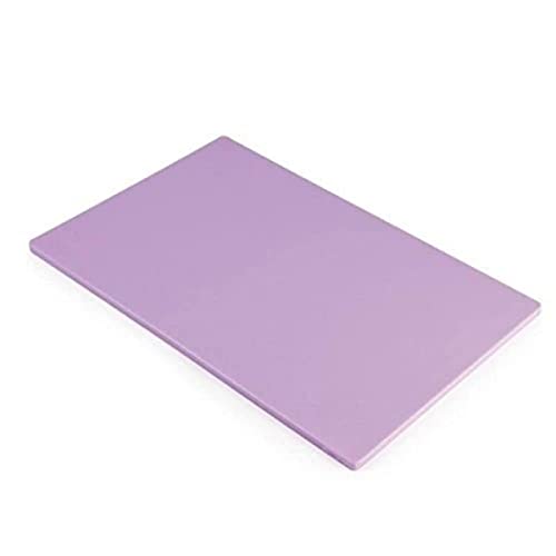 Hygiplas Tabla de cortar LDPE GL295, 450 mm x 300 mm x 12 mm, color morado