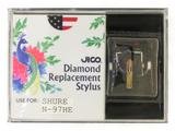 Amazon.co.jp: JICO レコード針 SHURE N-97HE用交換針 Sダエン針 192