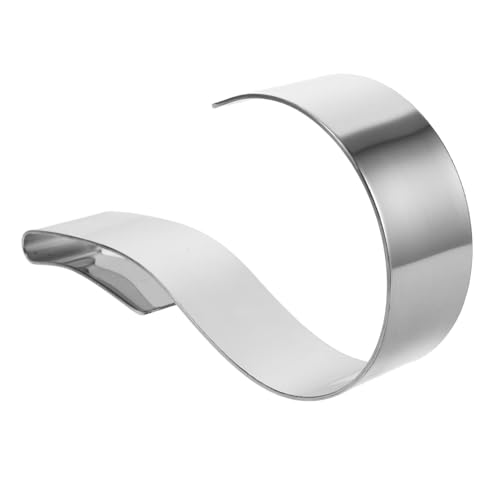 Didiseaon Stylish Metal Belt Display Rack Gold Clothing Rack Metal Belt Holders Space-efficient Display Stands for Shop