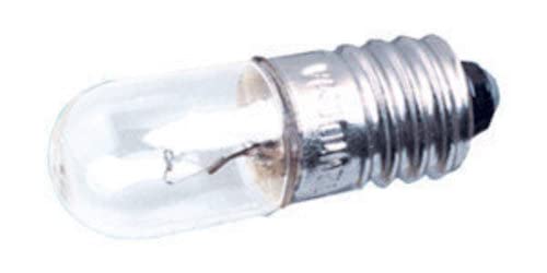 Pack di 100 uds lampadine a filamento filettatura E10 6 V 0.3 A Electro dh. 12.350/6/0.3 8430552021017