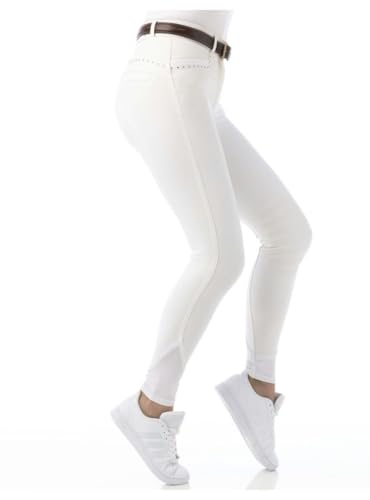 Pantalon Safir EQUITHEME extensible avec grip pour cavalière