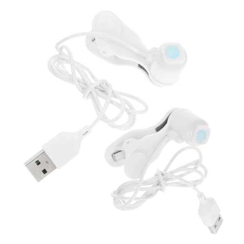 Hemobllo 2piezas Clic de Pantalla Automático para Celular Soporte de Clic Inteligente Clip de Dedo Simulado Dispositivo USB para Tableta Transmisión Compras Online Gadget de Streaming Herra