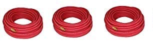 Good Year 12674 Rubber Air Hose Red, 50-Feet x 3/8-Inch (3-(Pack))