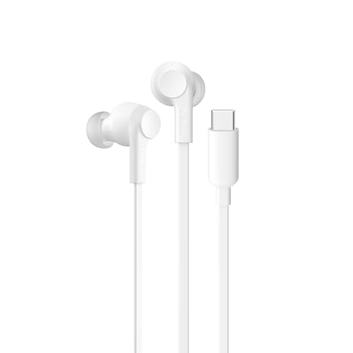 Belkin SoundForm ANC 有線イヤホン USB-C対応 ノイズキャンセリング Window/MacOS/IOS対応 MacBook Pro/Air iPad ProなどUSB-C音声出力対応デバイス用イヤホン ホワイト G3H0003fqWH