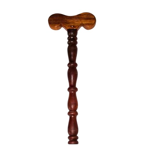 Image of Yoga Meditation Wooden Stick | Handcrafted Wooden Yoga Danda for Breath Control, Mala Japa & Dhyana | Support Stick for Yogis & Sadhus