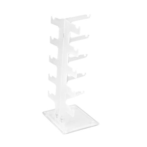 Unomor Glasses Display Stand Eyeglasses Sunglasses Holder Desktop Stand Eye Glasses Eyeglass Holder Sunglasses Stand Sunglass Holder for Home Glasses Stand Holder Sunglass Stand Acrylic