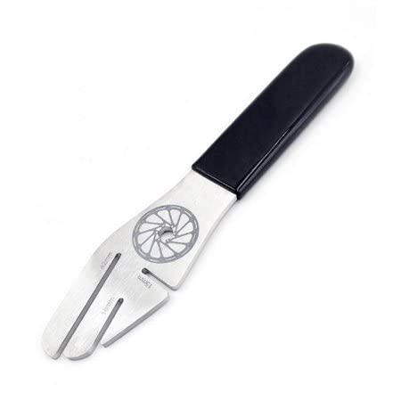FASTPED Metal Bicycle Disc Brake Wrench Rotor Alignment Durable Truing Tool Disc Rotor Tool Bicycle Brake Disc Truing Tool, Bicycle Brake Discs Adjuster Flattening Correction Repair Tool Cycle Parts-picture-19