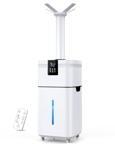 30L/7.93Gal Commercial Humidifier Large Room 4200 sq.ft, Whole House Humidifiers 3000ml/H Mist...