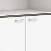 Mueble-Auxiliar-para-Cocina-con-Tres-Puertas-y-un-Cajon-Color-Blanco-y-perfiles-Gris-107x90X40cm