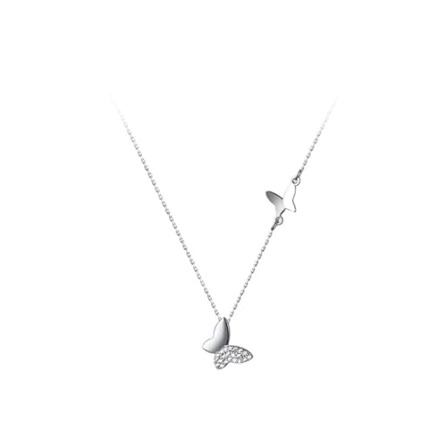 Collier d'été série papillon, le cadeau idéal avec son ensemble de diamants
