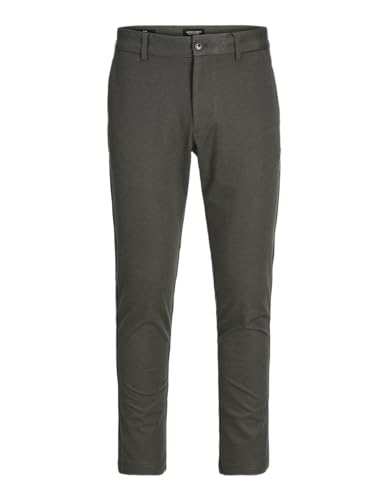 JACK & JONES Herren Jpstmarco Jjcooper Chino Noos Chinohose, Olive Night, 27W / 30L – Ansicht 1