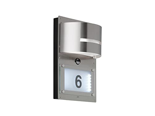 WOFI 4046.02.97.7000 A++ to B, Hausnummernleuchte, Metall, 14.7 watts, E27,...