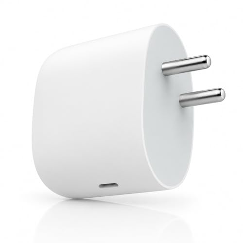Image of 45W Type C Fast Charger Adapter | Compatible with Pixel 10a /10 Pro, 9 Pro /9 /9a, 8 Pro /8 /8a, 7 Pro /7 /7a, 6 Pro /6, Pixel Fold, Pixel Tablet,Chromebooks & Laptops | 45 W Quick Charge - White