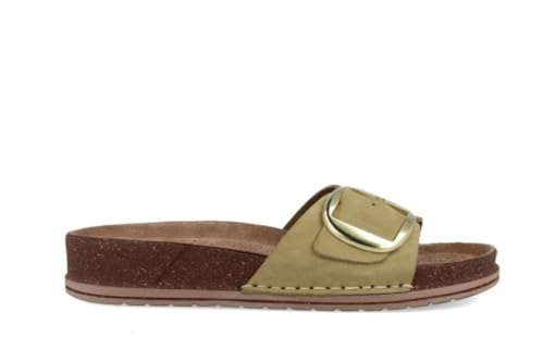 WALK & FLY Sandalias planas bio Bambola 7447 50530 en kaki - Mujer color: Verde talla: 39