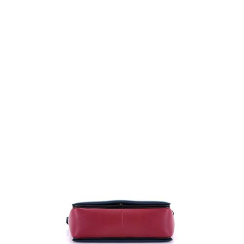 Pre-Loved Frame Shoulder Bag Leather Medium, Pink4