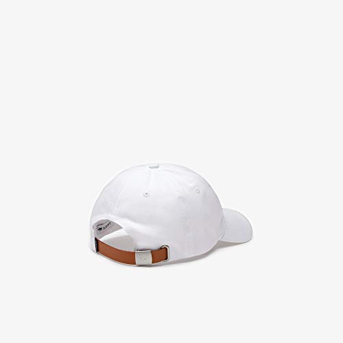 Boné Em algodão, Lacoste, Masculino, Branco, Único