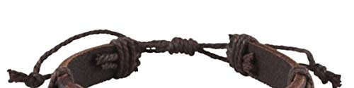Pulsera Man of God de cuero para hombre 8 pulgadas miniatura 7