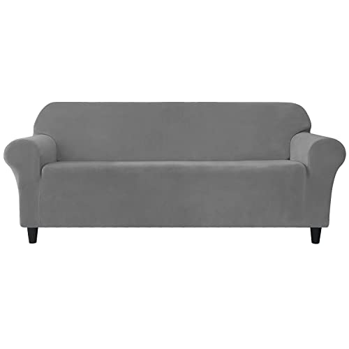 Housse de canapé velours lavable pour masquer l'usure - 2