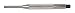Produktbild KS Tools 162.2252 Splintentreiber mit Führungshülse, Ø 2,4 mm