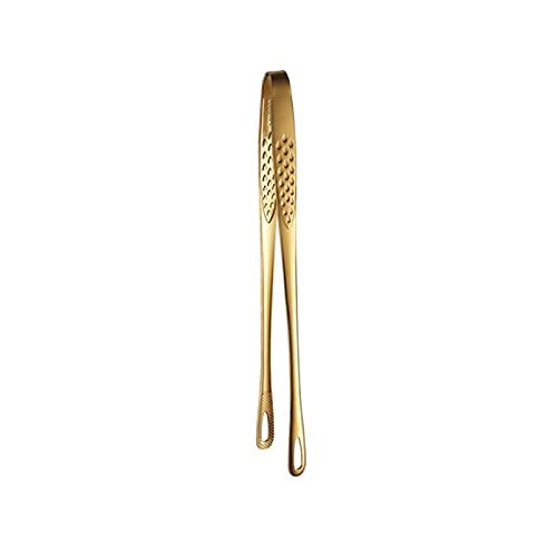 Pinza da Cucina Pinza per Alimenti in Acciaio Inossidabile Cucina Multifunzione Barbecue Insalata Pane tostato Pinza da Cucina Pinza da Portata (9 Pollici)