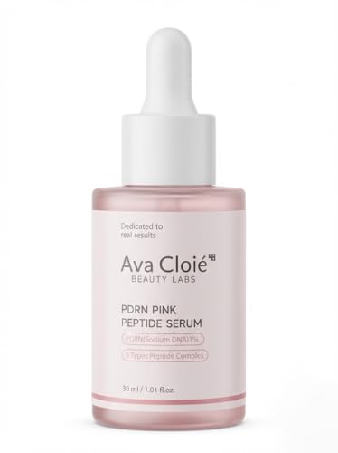 Generic Ava Cloie PDRN Pink Peptide Serum 1% Sodium DNA | Korean Face Serum with Peptides, Niacinamide & Ceramide | Hydration + Even Tone | 30 ml