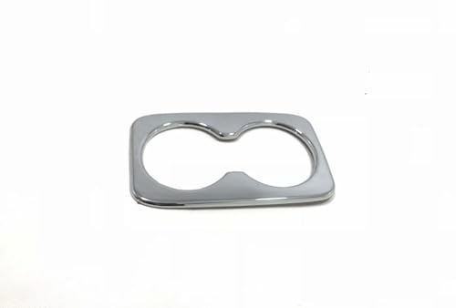 Accesorio para Jeep Grand Cherokee 2011-2021 portavasos trasero ABS cromo miniatura 7