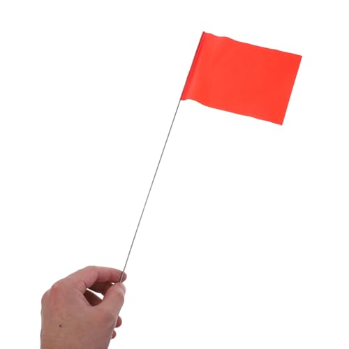 Drapeaux de jardin en polyester résistant aux intempéries pour balisage paysager durable