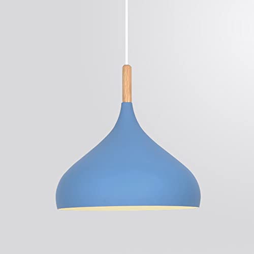 Chandelier de décoration en bois de qualité supérieure et aluminium brossé chic