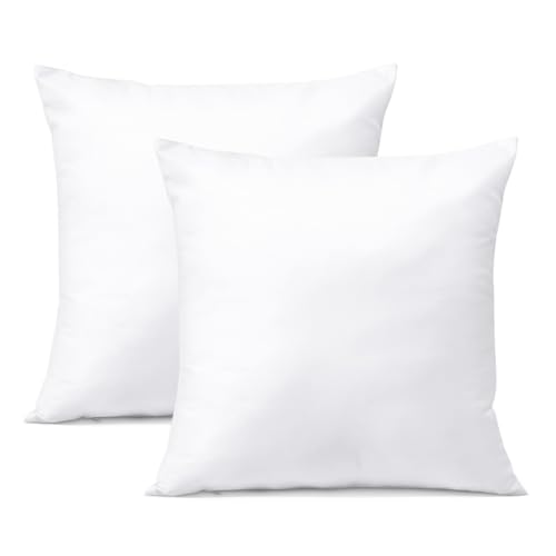 Otostar ZXTAO1108 Throw Pillow Inserts Set Of 2 Premium Pillow Inserts Decorative Pillow Stuffer Square Form Interior Sofa For Decorative Couch Cushion Bed Sofa Stuffer Pillow 16X16 Inch thumb #5