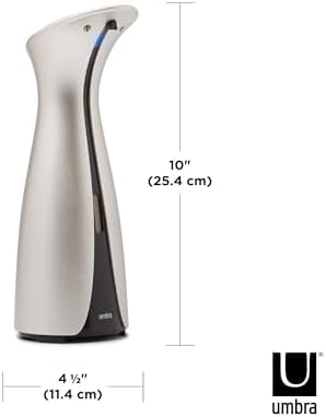 【umbra】 Auto Soap Dispenser OTTO Silver 250mL Sensor Pump Cordless