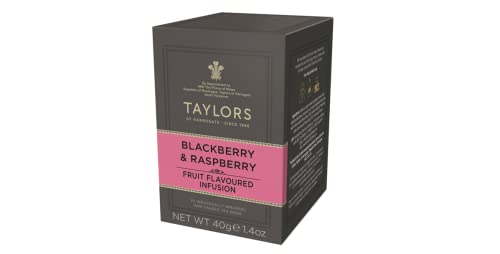 Taylors of Harrogate Blackberry & Raspberry Herbal Tea, 20 Teabags