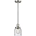 Innovations 201C-SN-G54-LED Traditional LED Mini Pendant from Franklin Restoration Collection in Pewter, Nickel, Silver Finish,