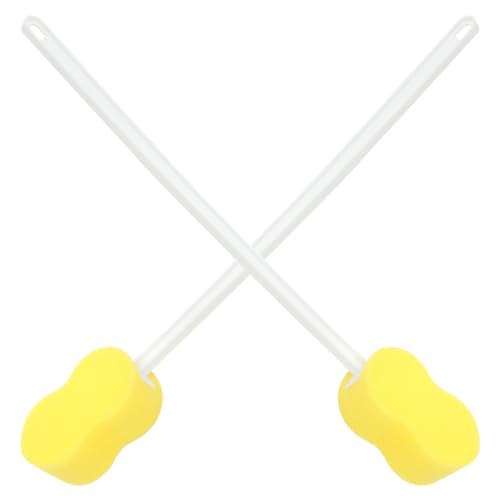 FOMIYES Esponja De Baño Con Mango Largo - Esponja Para La Espalda Un Palo - Limpiador Corporal - Cepillo De Con Mango - Para Limpieza De Pies Y Baño Con Movimiento