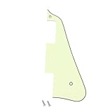 Banworks Golpeador de 3 capas Les Paul LP Golpeador Scratch Plate Golpeador de guitarra eléctrica de 2 orificios para Epiphone EPI Les Paul LP JT/HB-06 Verde menta