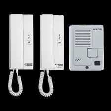 B9C- WIRED 2 INDOOR DOOR ENTRY ACCESS CONTROL INTERCOM. INTERCOMMUNICATING WIRED 2 INDOOR DOORPHONE WITH ONE OUTDOOR PANEL