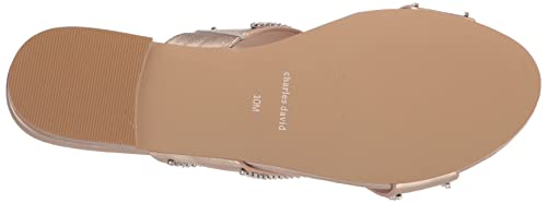 Charles David Women's Kenya Slide Sandal, Champange, 7.5 #TOP3