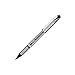 Pentel EnerGel NV Liquid Gel Pen, (0.7mm), Medium Line, Capped, Metal Tip, Black Ink, Box of 12 (BL27-A)