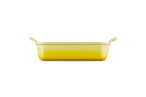 Image of Le Creuset Heritage Rectangular Dish, Stoneware, 26 cm, 2.4 litres, Soleil, 71102264030001