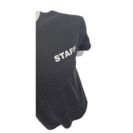 ATEQ UNIFORME T‑Shirt Staff Noir, Coton, Coupe Classique – vue 5
