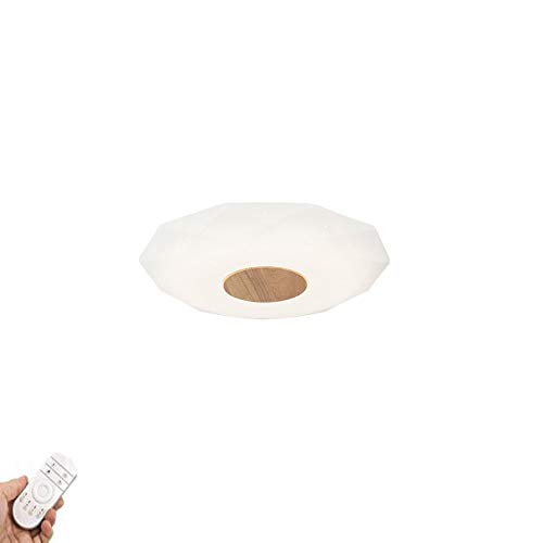 Lampe d'étude japonaise en bois pour créer une ambiance zen au salon